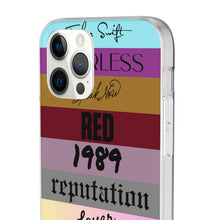 Load image into Gallery viewer, Swifties Phone Case, Taylor Songs, Album Titles, Country Music Album, Speak Now, Fearless, Reputation, Lover, Iphone Phone Case
