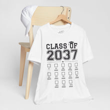Load image into Gallery viewer, Graduation Tee, Grow Up Tshirt, Kindergarten T-Shirt, Class of 2037, Grow up Kindergarten Tshirt, Kid to Grow Up T-shirt