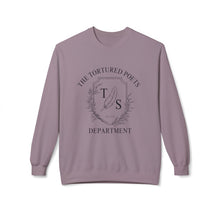 Load image into Gallery viewer, Taylor Music Inspired, "The Tortured Poets Department' Sweatshirt", - Gildan SF000" Midweight Soft Crewneck Sweatshirt, SWIFTIE FAN GIFT