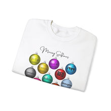 Load image into Gallery viewer, Merry Swiftmas Crewneck Sweatshirt, Taylor Music Lover, Christmas Gift for Mom, Swiftie Fan Gift, Swiftie Merch, Gifts for Her, Music Lover