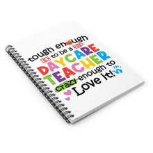 Load image into Gallery viewer, Teacher Appreciation Spiral Notebook - Ideal Teacher Gift for Daycare Teachers and Workers, Thoughtful Gift, Spiral Notebook - Ruled Line