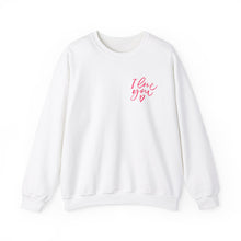 Load image into Gallery viewer, Valentine's Sweatshirt - Love Heart Sweatshirt - ASL I love you - Cute Valentine's Sweater - Teacher Valentine's Shirt - Mom Valentine's
