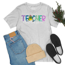 Load image into Gallery viewer, Custom Teacher Shirt, Teacher Team Shirts, Personalized School Tshirt, Teacher Gift, Customized Name Teacher Shirt, Elementary Teacher Shirt
