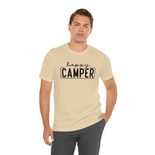 Load image into Gallery viewer, Happy Camper T-Shirt, Camping T-Shirt, Adventure Shirt, Camping Outdoors T-Shirt, Happy Camper Tee, Camping T-Shirt