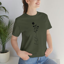Load image into Gallery viewer, Mom wildflower Short Sleeve Tee, Mom shirt, Mom gift