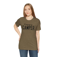 Load image into Gallery viewer, Happy Camper T-Shirt, Camping T-Shirt, Adventure Shirt, Camping Outdoors T-Shirt, Happy Camper Tee, Camping T-Shirt