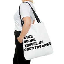 Load image into Gallery viewer, Favorite Things Tote/Beach Bag/Vacation Bag/Mom Tote/Personalized Beach Bag/Cute Thoughtful Gift for a Friend/Bridesmaid Gift