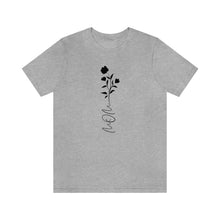 Load image into Gallery viewer, Mom wildflower Short Sleeve Tee, Mom shirt, Mom gift