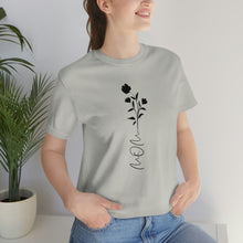 Load image into Gallery viewer, Mom wildflower Short Sleeve Tee, Mom shirt, Mom gift