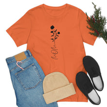 Load image into Gallery viewer, Mom wildflower Short Sleeve Tee, Mom shirt, Mom gift
