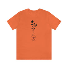 Load image into Gallery viewer, Mom wildflower Short Sleeve Tee, Mom shirt, Mom gift