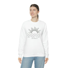 Load image into Gallery viewer, Be The Light Sweatshirt Gift For Christians, Mathew 5:14 Sweatshirt, Bible Verse Sweater, Religious Hoodie, Faith Outfit, Church Sweatshirt