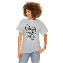 Load image into Gallery viewer, Caffeinate in Style: Mama Needs Coffee Cotton T-Shirt, Mama Needs Coffee T-shirt, Comfy Mom Shirt, Coffee lovers tee