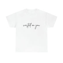 Load image into Gallery viewer, Wasted On You Cotton Tee, Country Music Tee, Concert Tee, Concert Tshirt, Wallen shirt, Cowgirl Shirt, Country Music tee, Country Music