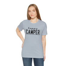 Load image into Gallery viewer, Happy Camper T-Shirt, Camping T-Shirt, Adventure Shirt, Camping Outdoors T-Shirt, Happy Camper Tee, Camping T-Shirt