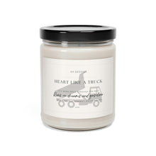 Load image into Gallery viewer, Scented Soy Candle, 9oz, Heart like a truck, Dump truck candle, Soy Candle