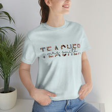 Load image into Gallery viewer, Custom Teacher Shirt, Teacher Team Shirts, Personalized School Tshirt, Teacher Gift, Customized Name Teacher Shirt, Elementary Teacher Shirt