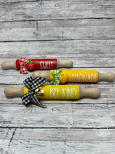 Load image into Gallery viewer, 5'' Mini Farmhouse Rolling Pins, Farmhouse Tier Decor