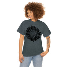 Load image into Gallery viewer, Sunflower Cotton Tee, Floral Tee, Sunflower tshirt, Sunflower flower tshirt, Garden Shirt