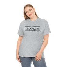 Load image into Gallery viewer, Get Ready to Handle Anything with Our Meltdown Manager Cotton T-Shirt, Mom Funny T-Shirt, Gifts for Mom, Mother's Day