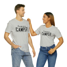 Load image into Gallery viewer, Happy Camper T-Shirt, Camping T-Shirt, Adventure Shirt, Camping Outdoors T-Shirt, Happy Camper Tee, Camping T-Shirt