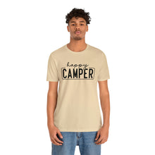 Load image into Gallery viewer, Happy Camper T-Shirt, Camping T-Shirt, Adventure Shirt, Camping Outdoors T-Shirt, Happy Camper Tee, Camping T-Shirt