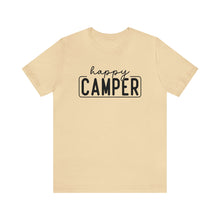 Load image into Gallery viewer, Happy Camper T-Shirt, Camping T-Shirt, Adventure Shirt, Camping Outdoors T-Shirt, Happy Camper Tee, Camping T-Shirt