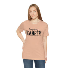 Load image into Gallery viewer, Happy Camper T-Shirt, Camping T-Shirt, Adventure Shirt, Camping Outdoors T-Shirt, Happy Camper Tee, Camping T-Shirt