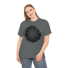 Load image into Gallery viewer, Sunflower Cotton Tee, Floral Tee, Sunflower tshirt, Sunflower flower tshirt, Garden Shirt