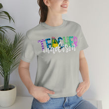 Load image into Gallery viewer, Custom Teacher Shirt, Teacher Team Shirts, Personalized School Tshirt, Teacher Gift, Customized Name Teacher Shirt, Elementary Teacher Shirt