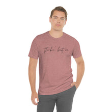 Load image into Gallery viewer, Thinkin' Bout Me Short Sleeve Tee, Country Music Tee, Wallen T-shirt, Concert Shirt, Lyric Shirt, Country Lyric Song Shirt