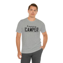 Load image into Gallery viewer, Happy Camper T-Shirt, Camping T-Shirt, Adventure Shirt, Camping Outdoors T-Shirt, Happy Camper Tee, Camping T-Shirt