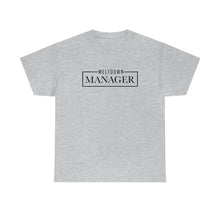 Load image into Gallery viewer, Get Ready to Handle Anything with Our Meltdown Manager Cotton T-Shirt, Mom Funny T-Shirt, Gifts for Mom, Mother's Day