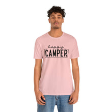Load image into Gallery viewer, Happy Camper T-Shirt, Camping T-Shirt, Adventure Shirt, Camping Outdoors T-Shirt, Happy Camper Tee, Camping T-Shirt