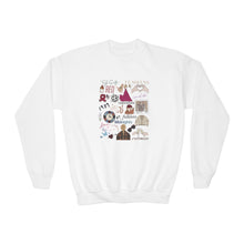 Load image into Gallery viewer, Kid Taylor Eras Tour Shirt, Youth Taylor Merch, Swiftie Merch For Kid, The Eras Tour Kid Youth Crewneck, Youth Eras Tour Outfit, Sweatshirt
