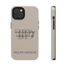 Load image into Gallery viewer, Aesthetic Taylor Phone Case - TTPD Song Lyrics fit for iPhone 15 Pro Max, Tough Phone Cases, Taylor song lyrics, Swifties fan gift
