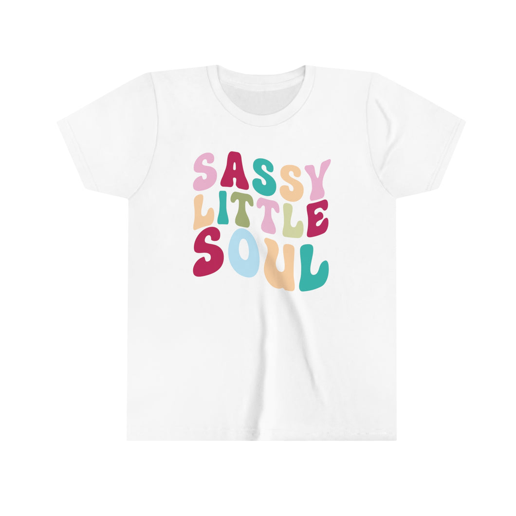 Cute Short Sleeve Tee, Sassy Little Soul, Girls Trendy Shirt, Cute Girls Shirt, Gift for Girl, Mother Daughter Shirt
