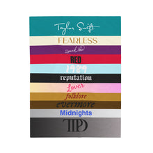 Load image into Gallery viewer, Comfy Taylor Swiftie Blanket Taylor Swiftie Throw Blanket Eras Tour Merch, Velveteen Plush Blanket, Gift for a Swiftie Fan, Gifts for Her
