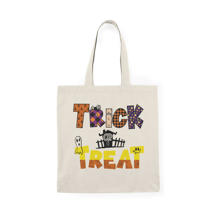 Trick or Treat Tote Bag, Halloween Tote Bag, Candy Bag, Kids Halloween Bag, Kids trick or treat candy bag, Halloween Candy Bag