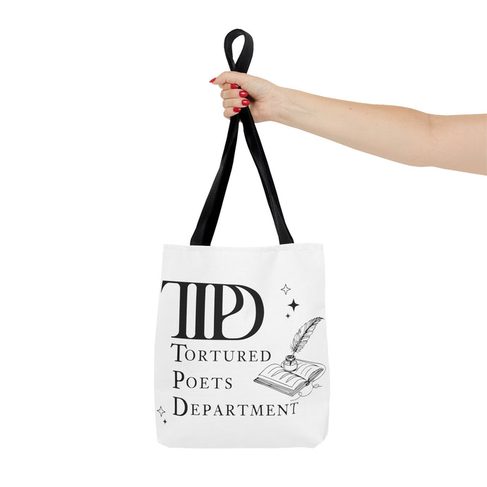 Tote Bag, Ttpd tote bag, Tutored Poets Department Tote Bag, Swifties bag, Swifties Fan Gift, Gift for Fans, Gift for Book Lovers, Ttpd Merch