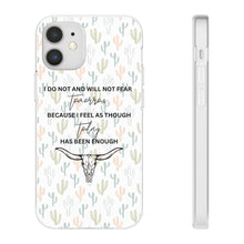 Load image into Gallery viewer, Zach Bryan Lyrics, I do not and will not fear lyrics, Country Music Lyrics, Iphone Cases, Unique Phone Cases, Music Lyrics, Western Phone Case

