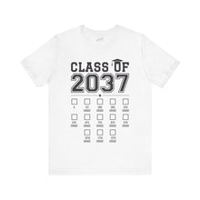 Load image into Gallery viewer, Graduation Tee, Grow Up Tshirt, Kindergarten T-Shirt, Class of 2037, Grow up Kindergarten Tshirt, Kid to Grow Up T-shirt
