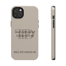 Load image into Gallery viewer, Aesthetic Taylor Phone Case - TTPD Song Lyrics fit for iPhone 15 Pro Max, Tough Phone Cases, Taylor song lyrics, Swifties fan gift
