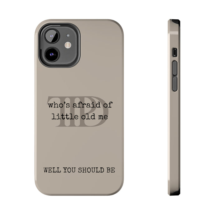 Aesthetic Taylor Phone Case - TTPD Song Lyrics fit for iPhone 15 Pro Max, Tough Phone Cases, Taylor song lyrics, Swifties fan gift