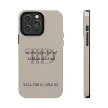 Load image into Gallery viewer, Aesthetic Taylor Phone Case - TTPD Song Lyrics fit for iPhone 15 Pro Max, Tough Phone Cases, Taylor song lyrics, Swifties fan gift
