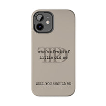 Load image into Gallery viewer, Aesthetic Taylor Phone Case - TTPD Song Lyrics fit for iPhone 15 Pro Max, Tough Phone Cases, Taylor song lyrics, Swifties fan gift
