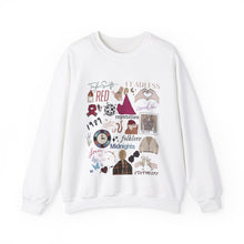 Load image into Gallery viewer, Adult Taylor Eras Tour Shirt, Youth Taylor Merch, Swiftie Merch,  The Eras Tour Crewneck, Youth Eras Tour Outfit, Sweatshirt Crewneck
