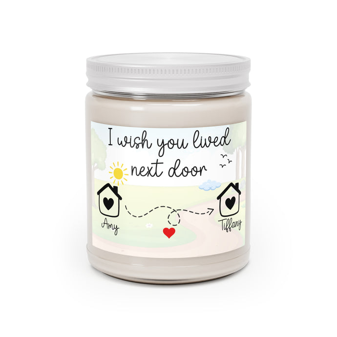 Custom Candle, Best Friend Gift, Custom Best Friend Candle, Best Friend Gift, Wish You Lived Closer, Gifts for Best Friend, Friend Far Away