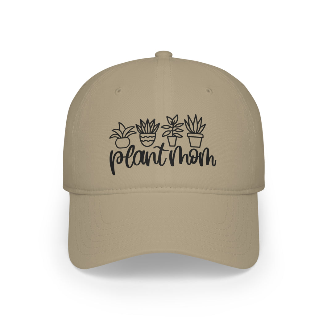 Cute Plant Mom Baseball Cap, Plant Lovers, Plant Mom, Plant Lover Gift, Gift for Mom, Outdoors Cap, Trendy Baseball Cap, Cap for Plant Moms
