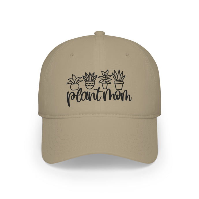 Cute Plant Mom Baseball Cap, Plant Lovers, Plant Mom, Plant Lover Gift, Gift for Mom, Outdoors Cap, Trendy Baseball Cap, Cap for Plant Moms